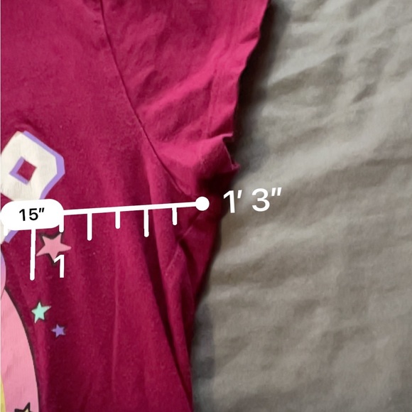 The children’s place bundle of girls unicorn tshirts sz 10/12 - Picture 5 of 10